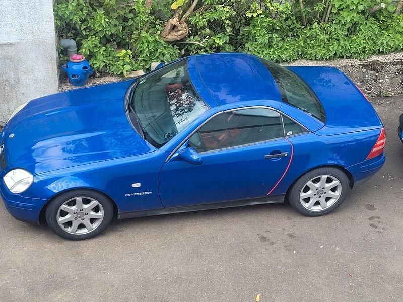 Blau Gebraucht 1999 Mercedes SLK230 Cabrio | 2.500 € (Fairer Preis) - Bild 1/1