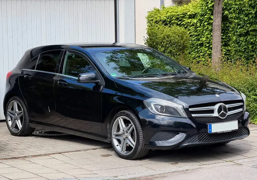 Gebraucht Mercedes A200 AMG line 156 PS (114 kW) 2013 Schwarz Limousine