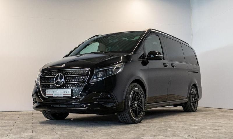 Schwarz Neu 2025 Mercedes V300 Exclusive Van / Kleinbus | 99.880 € (Superpreis) - Bild 1/4