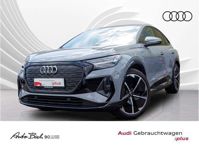Kieselgrau Gebraucht 2022 Audi Q4 e-tron S-Line SUV | 37.670 € (Superpreis) - Bild 1/4