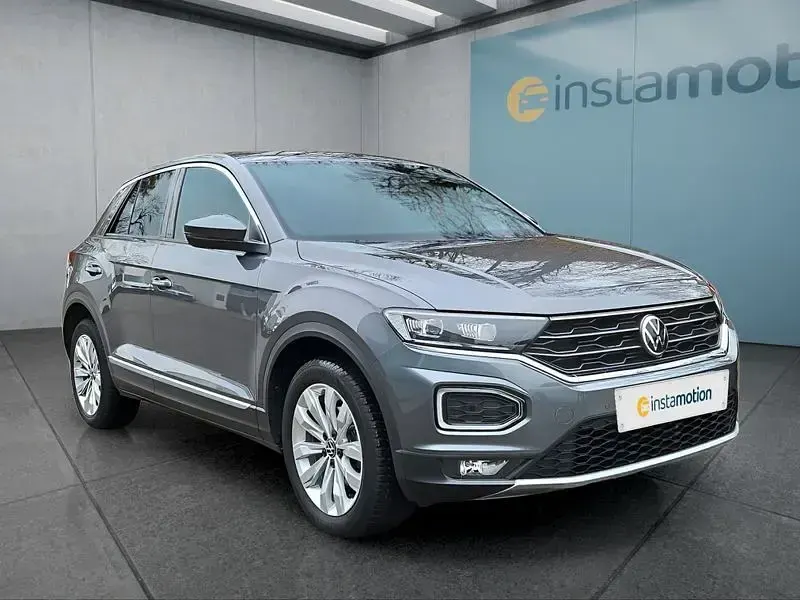Usado VW T-Roc 150 HP (110 kW) 2021 Cinzento SUV