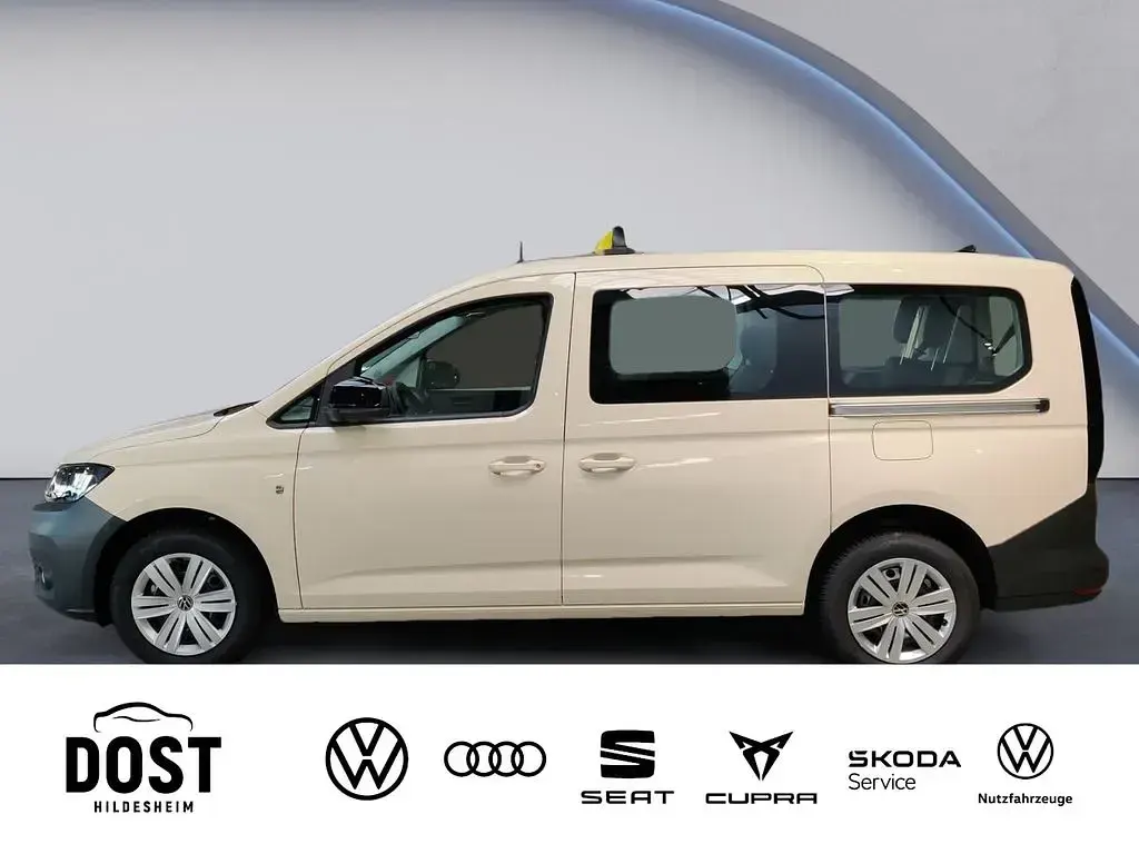 Ny VW Caddy Maxi 122 HK (89 kW) 2026 Beige MPV