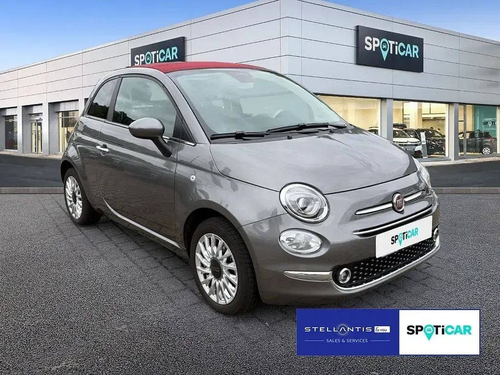 Gebraucht Fiat 500C Basis 69 PS (50 kW) 2024 Grau Cabrio