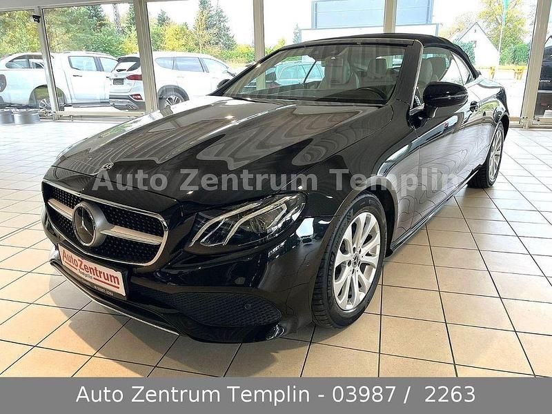 Schwarz Gebraucht 2018 Mercedes E200 Cabrio | 33.899 € (Etwas zu teuer) - Bild 1/4