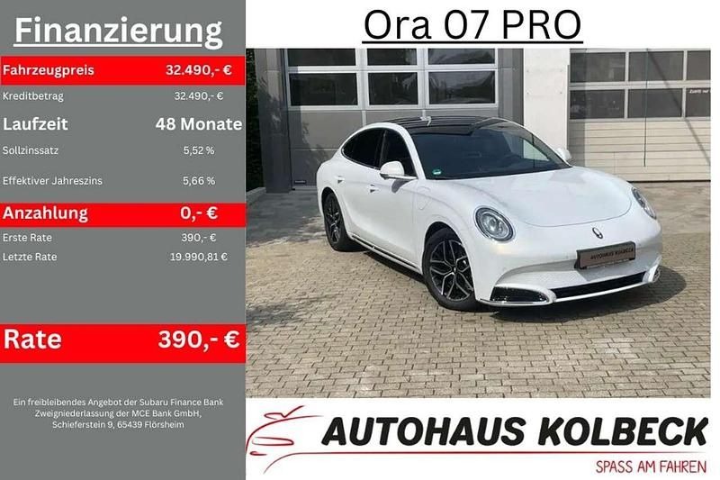 9f snow white Gebraucht 2024 Ora 07 Limousine | 32.490 € (Guter Preis) - Bild 1/4