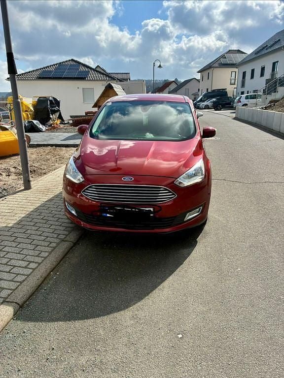 Gebraucht Ford C-MAX Titanium 125 PS (91 kW) 2015 Rot Van / Kleinbus