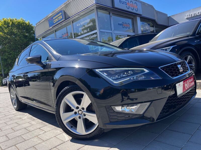 Schwarz Gebraucht 2014 Seat Leon FR Limousine | 10.950 € (Fairer Preis) - Bild 1/4