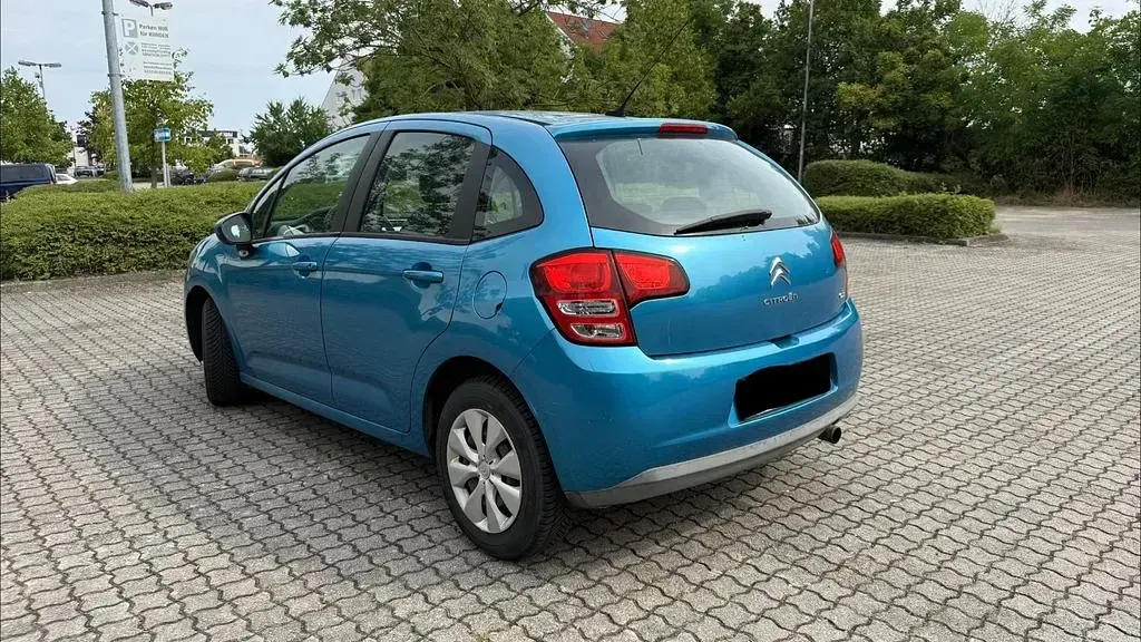 Gebraucht Citroën C3 Tendance 95 PS (69 kW) 2010 Blau Limousine