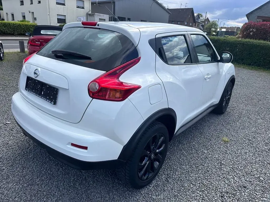 Second-hand Nissan Juke Acenta 117 CP (86 kW) 2013 Alb SUV