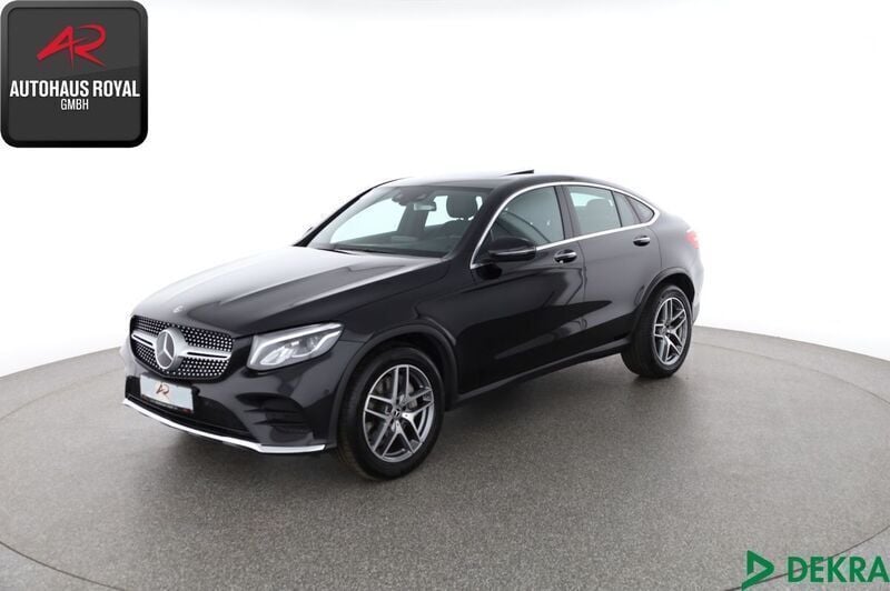 Schwarz Gebraucht 2018 Mercedes GLC300 AMG Coupé | 41.880 € (Guter Preis) - Bild 1/4