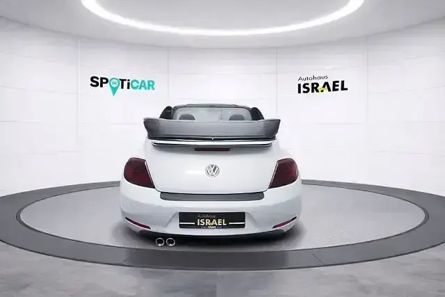 Gebraucht VW Beetle Cabriolet Design 105 PS (77 kW) 2014 Weiß Cabrio