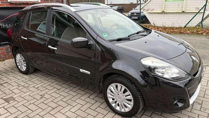 Gebraucht Renault Clio GrandTour Dynamique 101 PS (74 kW) 2011 Perlmuttschwarz Kombi