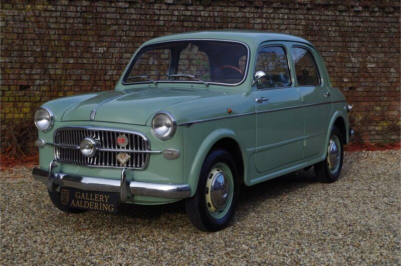 Grün Gebraucht 1957 Fiat 1100B Limousine | 59.950 € - Bild 1/4