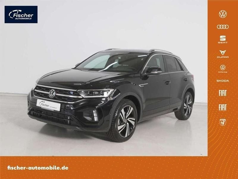 Schwarz Gebraucht 2023 VW T-Roc R-line SUV | 29.980 € (Fairer Preis) - Bild 1/4