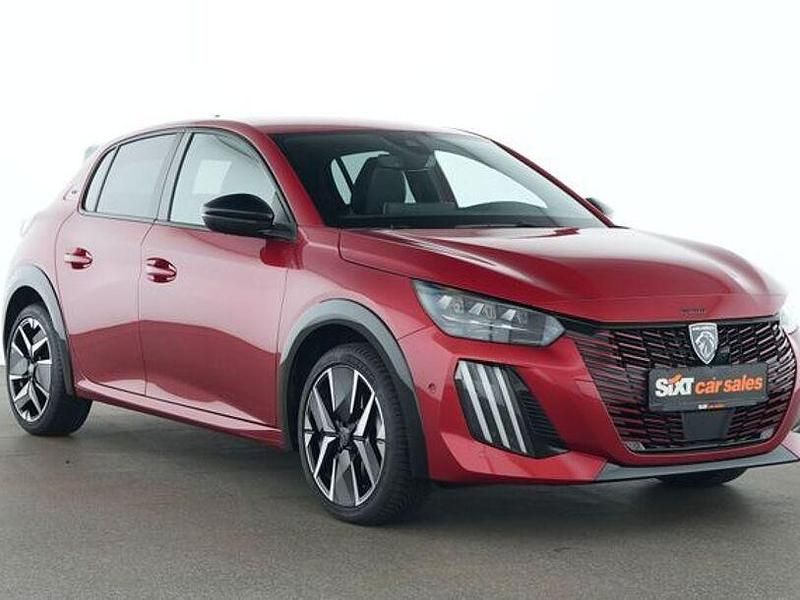 Rot Gebraucht 2024 Peugeot 208 GT Kleinwagen | 20.330 € (Guter Preis) - Bild 1/4