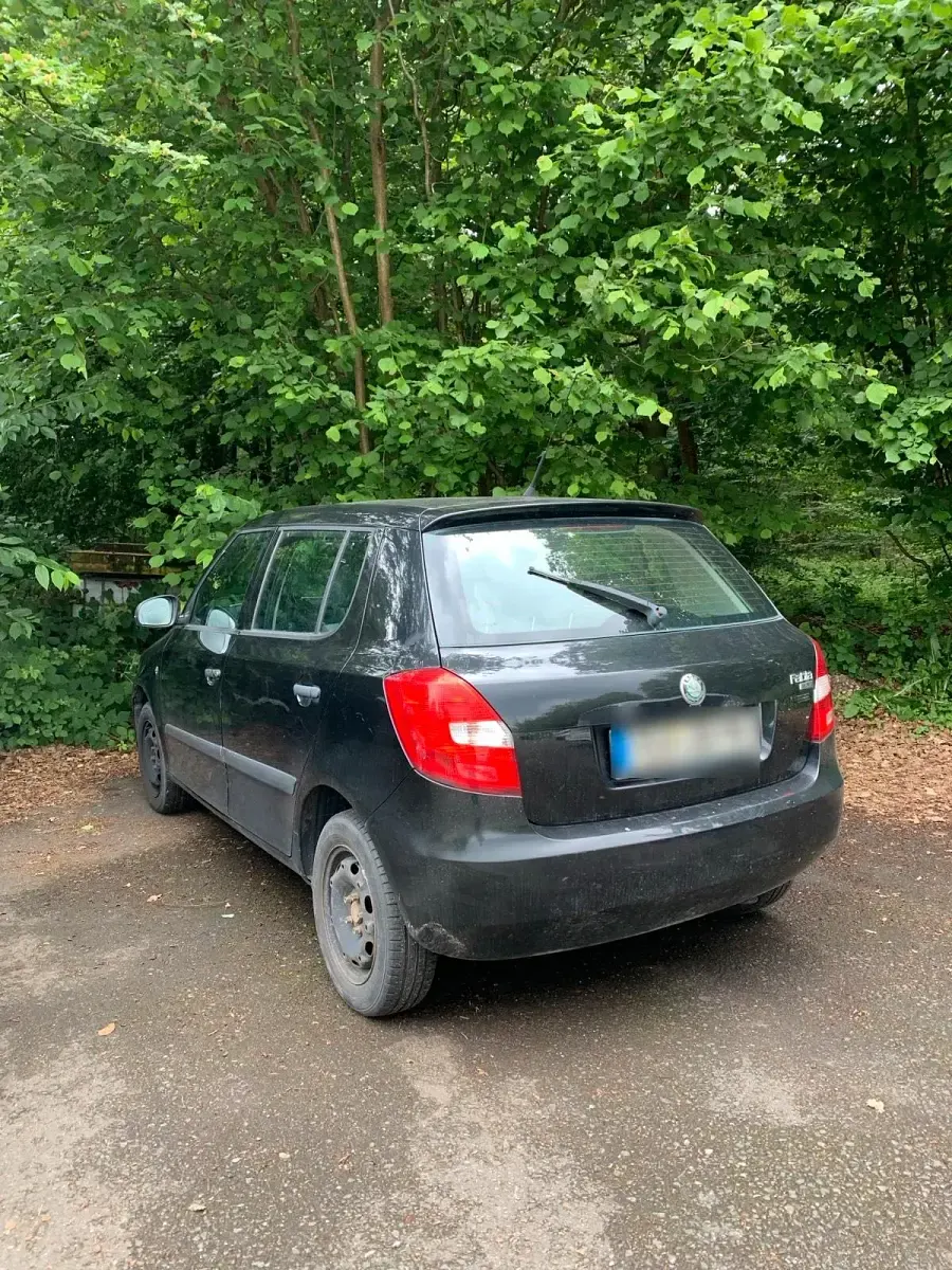 Gebraucht Skoda Fabia 75 PS (55 kW) 2010 Schwarz Kleinwagen