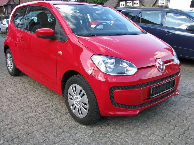 Rot Gebraucht 2016 VW up! move up! Kleinwagen | 6.250 € (Guter Preis) - Bild 1/4