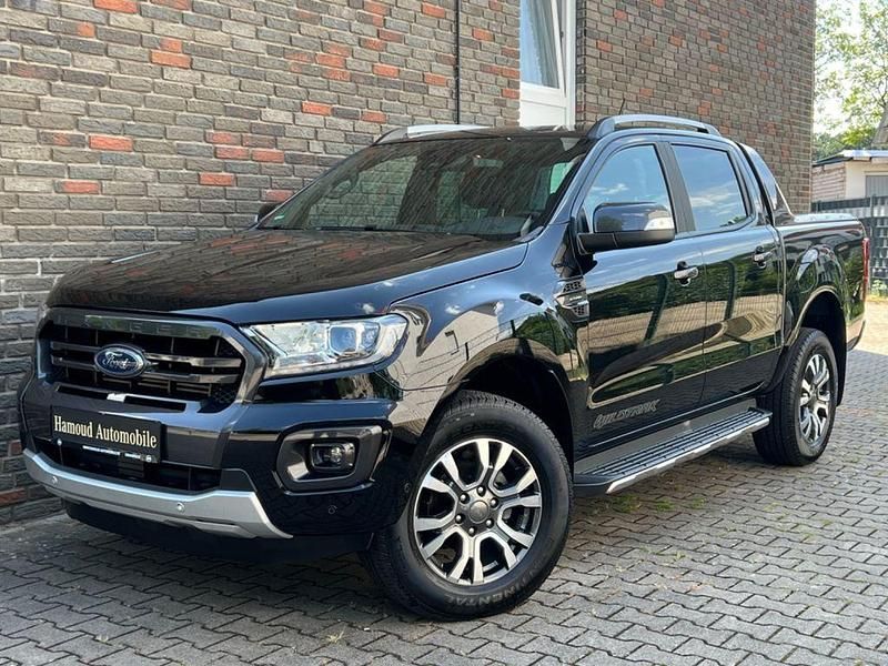 Schwarz Gebraucht 2021 Ford Ranger Wildtrack Abholung | 37.990 € (Fairer Preis) - Bild 1/4