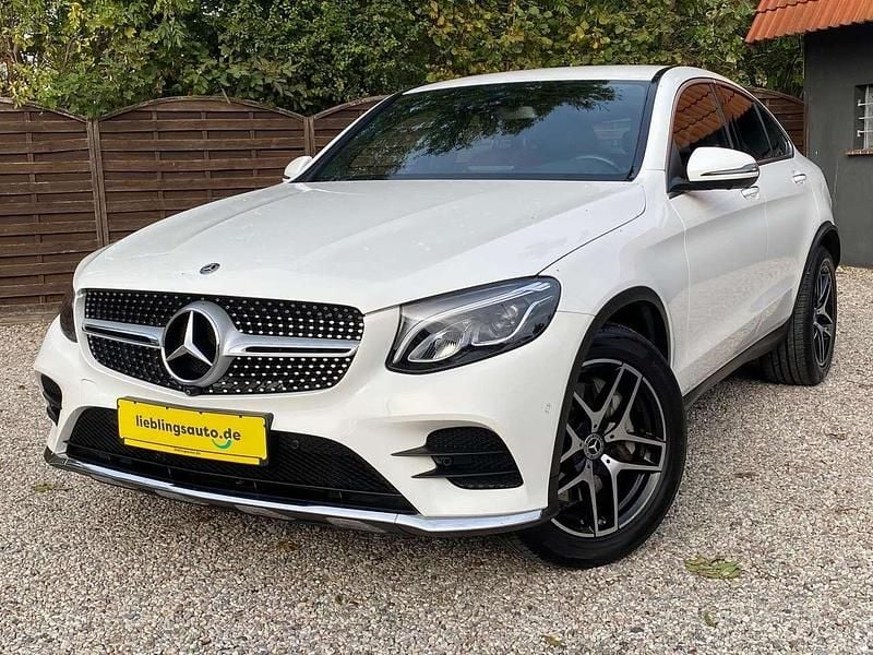 Weiß Gebraucht 2017 Mercedes GLC250 AMG Coupé | 28.499 € (Superpreis) - Bild 1/3