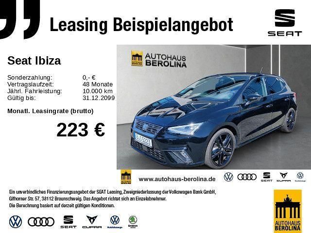 Schwarz Gebraucht 2025 Seat Ibiza Black Edition Limousine | 22.777 € (Fairer Preis) - Bild 1/4