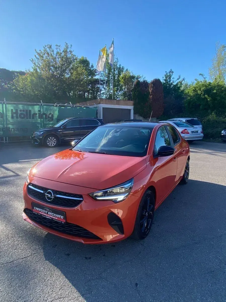 Gebraucht Opel Corsa Edition 101 PS (74 kW) 2019 Orange Kleinwagen