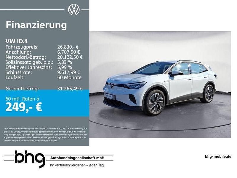 Gebraucht VW ID.4 Pro 150 kW (204 PS) 2022 Weiß SUV