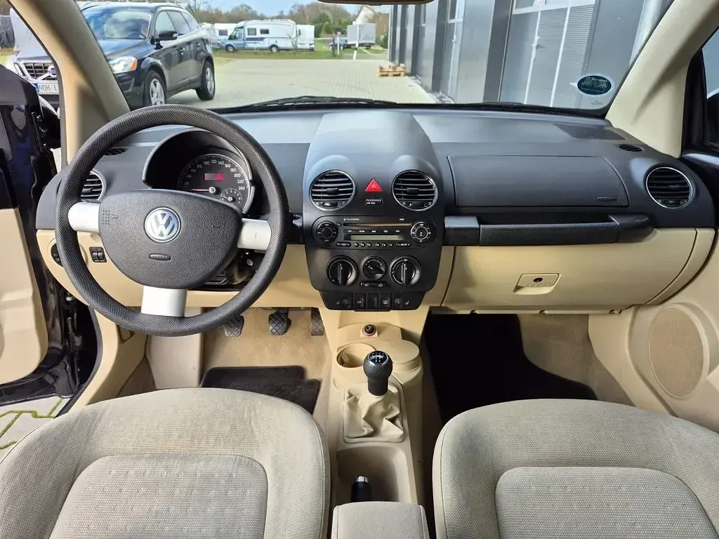 Gebraucht VW New Beetle 75 PS (55 kW) 2007 Schwarz Kleinwagen