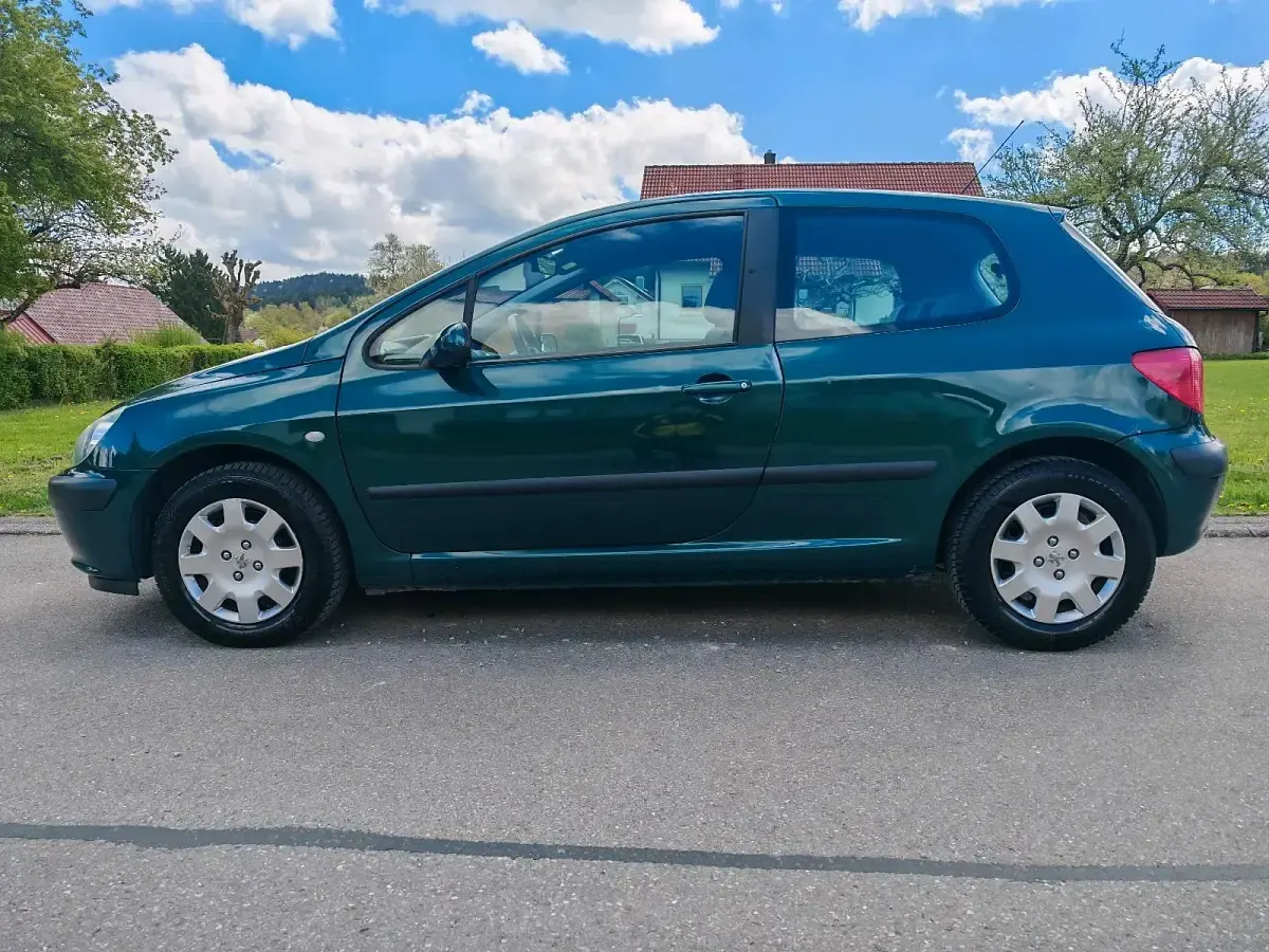 Gebraucht Peugeot 307 109 PS (80 kW) 2002 Grün Coupé
