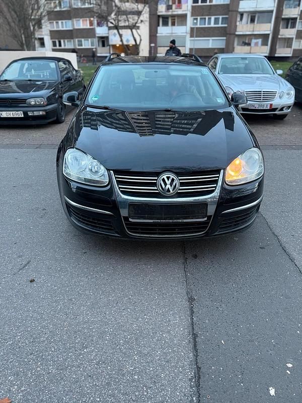 Schwarz Gebraucht 2008 VW Golf V Kombi | 1.599 € (Superpreis) - Bild 1/4