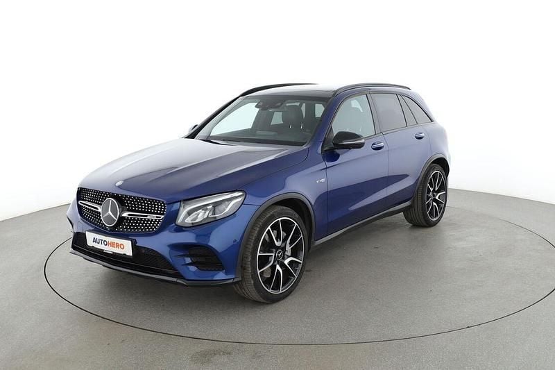 Blau Gebraucht 2017 Mercedes GLC43 AMG AMG SUV | 34.580 € (Fairer Preis) - Bild 1/3