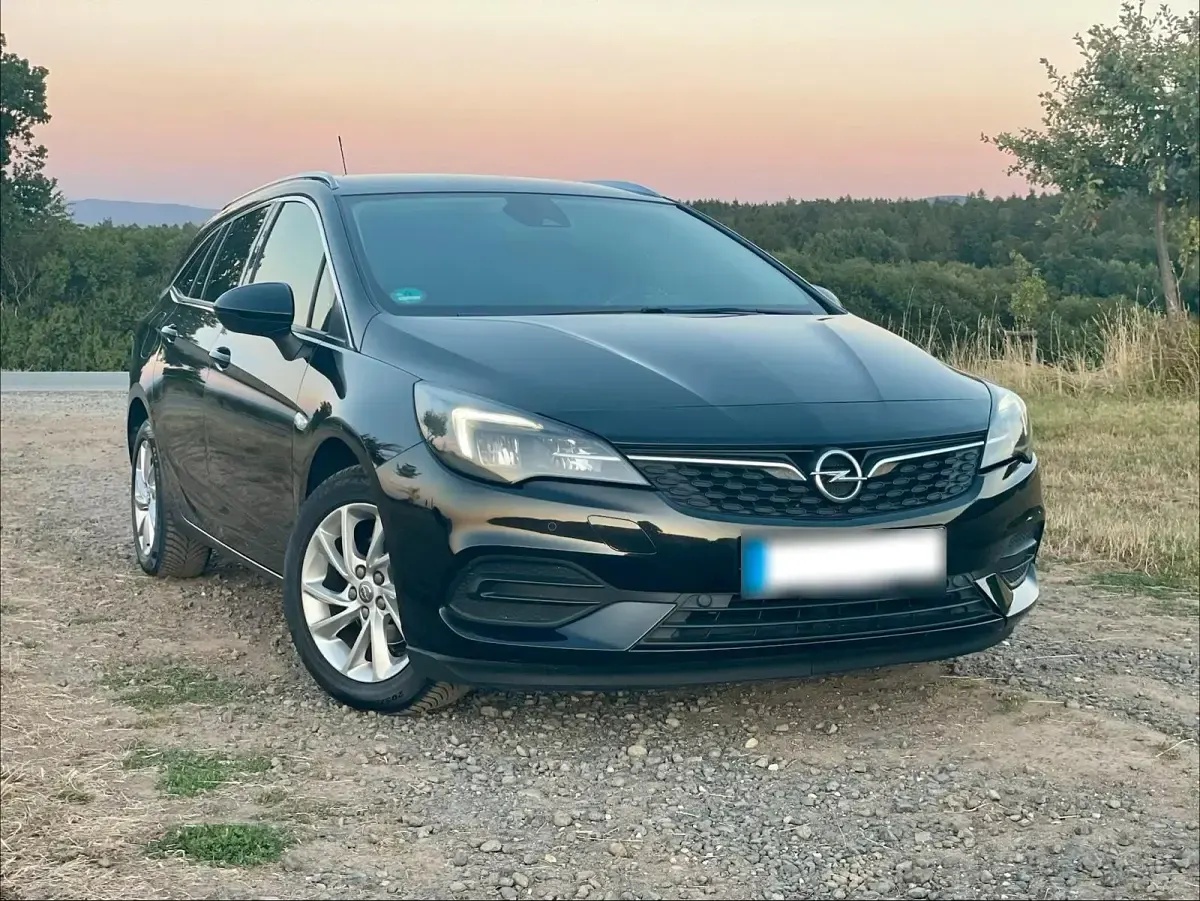 Gebraucht Opel Astra Elegance 122 PS (89 kW) 2020 Schwarz Kombi