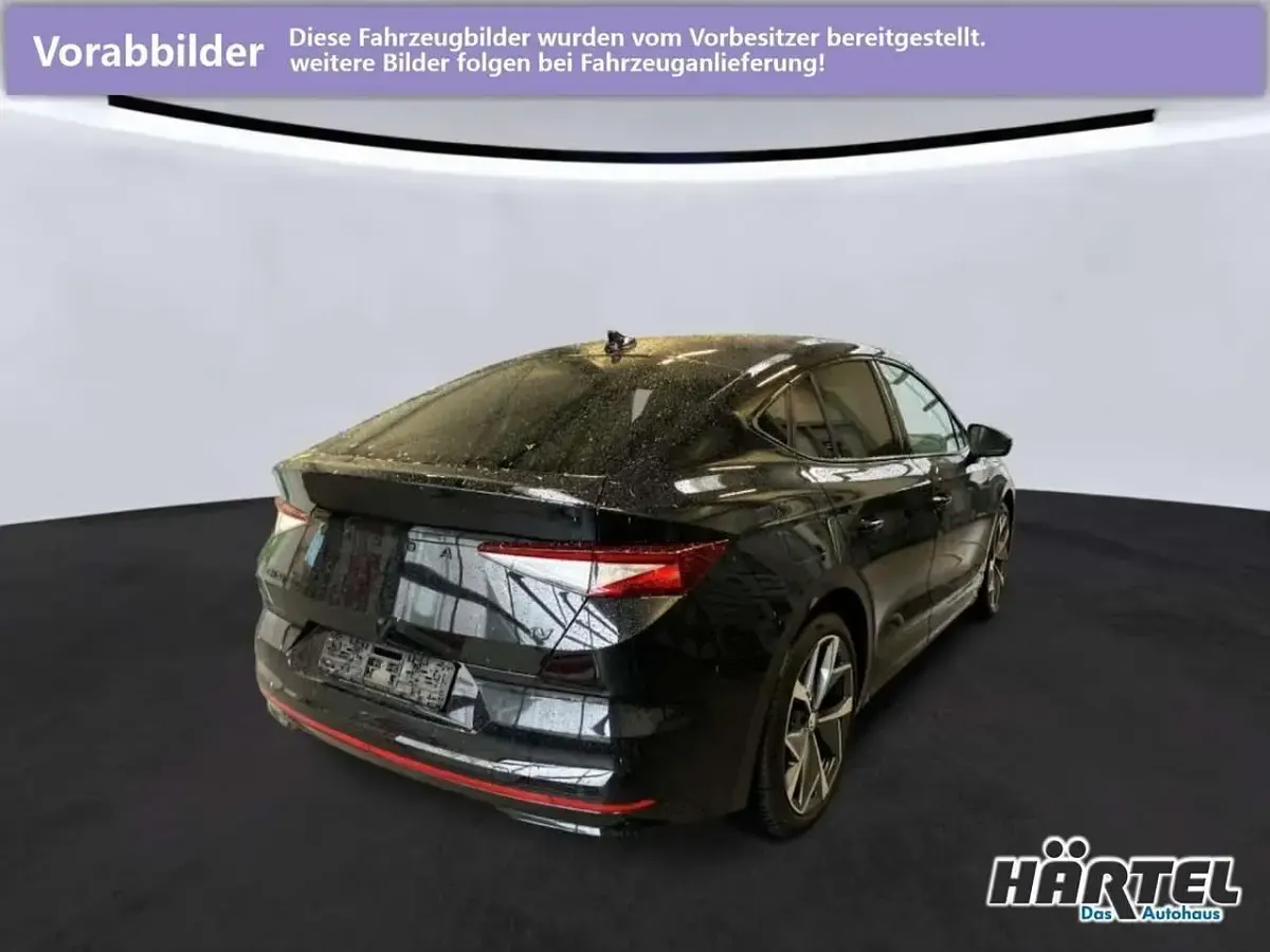 Gebraucht Skoda Enyaq iV RS 219 kW (299 PS) 2023 Black magic perleffekt, pearl effect SUV