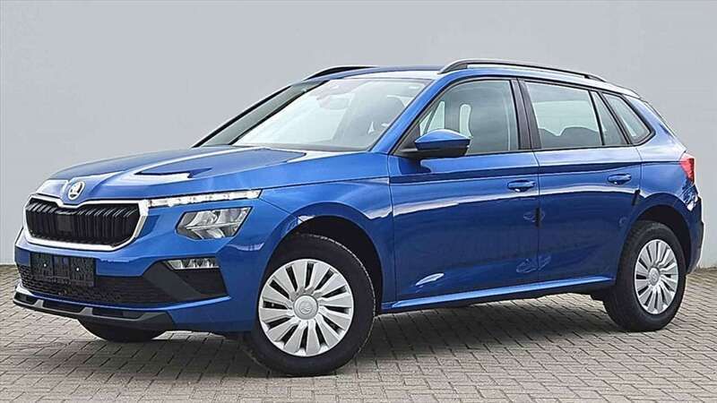 Blau Neu 2024 Skoda Kamiq Essence SUV | 23.470 € (Superpreis) - Bild 1/4