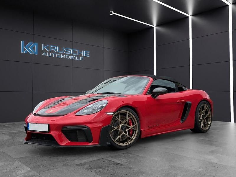 Rot Gebraucht 2025 Porsche 718 Spyder Cabrio | 164.990 € (Etwas zu teuer) - Bild 1/4