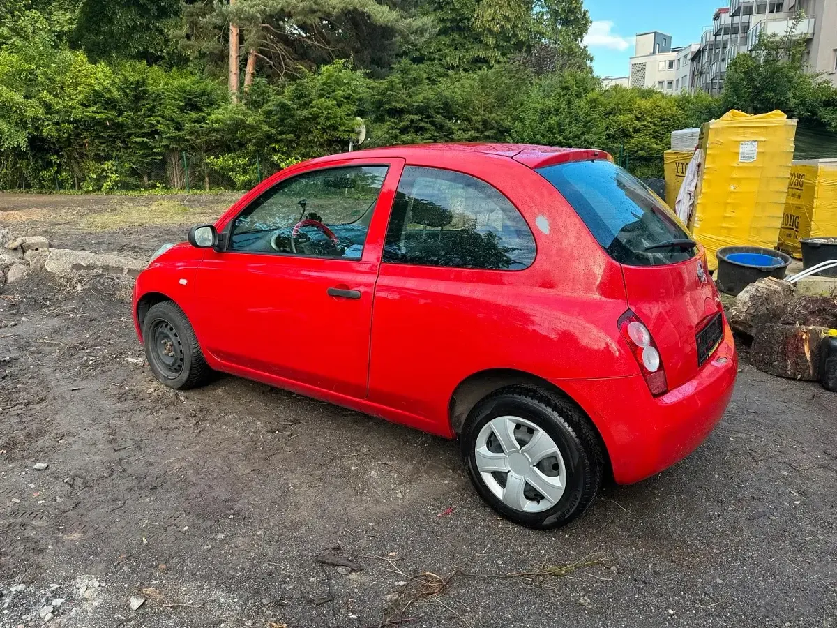 Gebraucht Nissan Micra 2005 Rot Kleinwagen