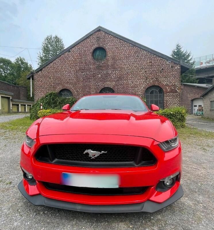 Rot Gebraucht 2016 Ford Mustang GT Cabrio | 32.500 € (Fairer Preis) - Bild 1/4