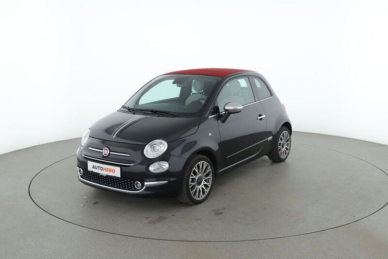 Schwarz Gebraucht 2020 Fiat 500C Star Cabrio | 12.950 € (Fairer Preis) - Bild 1/4