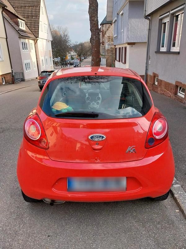 Gebraucht Ford Ka 69 PS (50 kW) 2009 Rot Kleinwagen