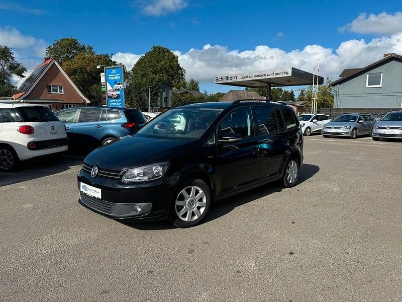 Schwarz Gebraucht 2012 VW Touran Match Van / Kleinbus | 6.199 € (Fairer Preis) - Bild 1/4