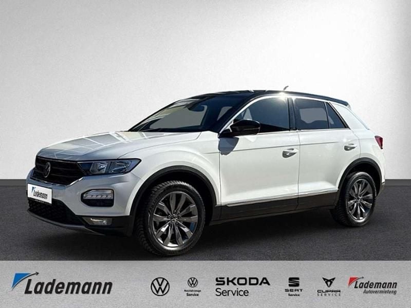 Weiß Gebraucht 2021 VW T-Roc Sport SUV | 24.424 € (Guter Preis) - Bild 1/4