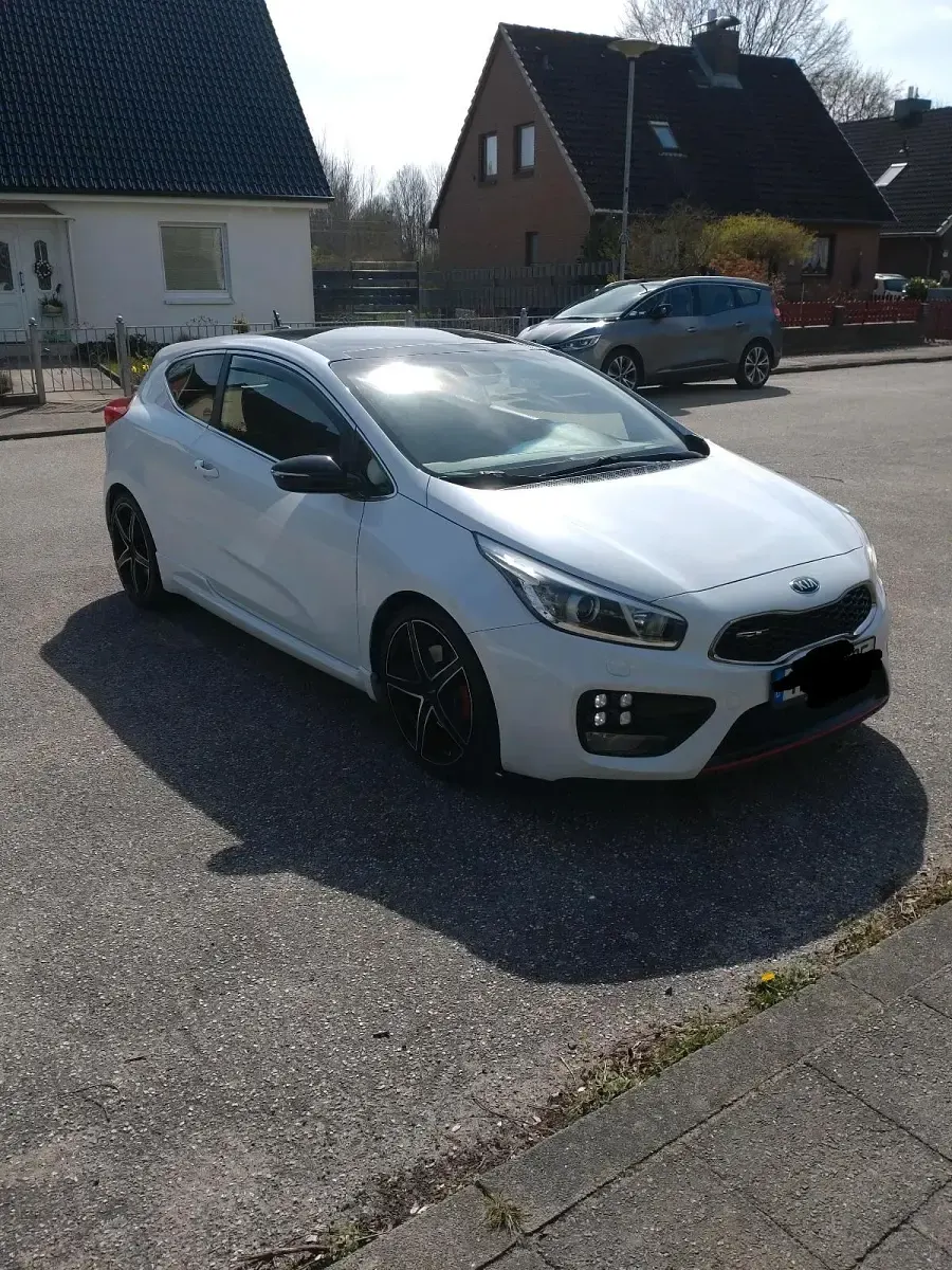 Gebraucht Kia Ceed GT GT 204 PS (150 kW) 2013 Weiß Kombi