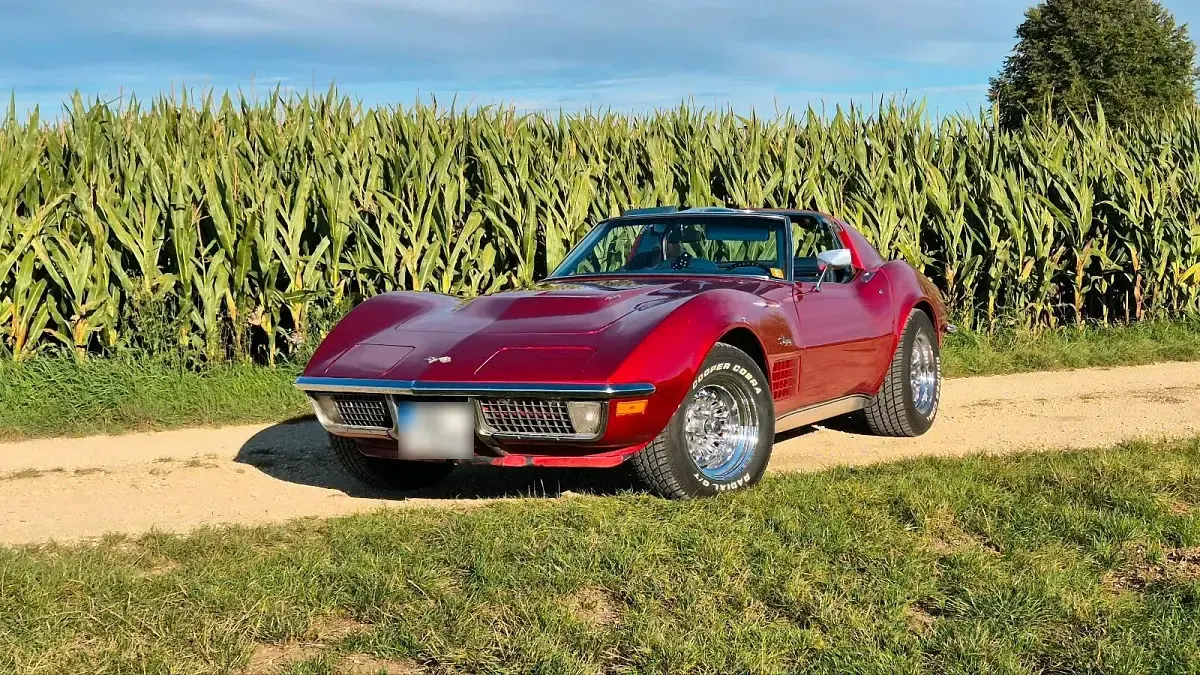 Gebraucht Corvette Stingray 300 PS (220 kW) 1971 Rot Coupé