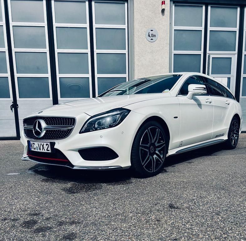 Weiß Gebraucht 2018 Mercedes CLS250 Shooting Brake Sport Edition Kombi | 32.990 € - Bild 1/4
