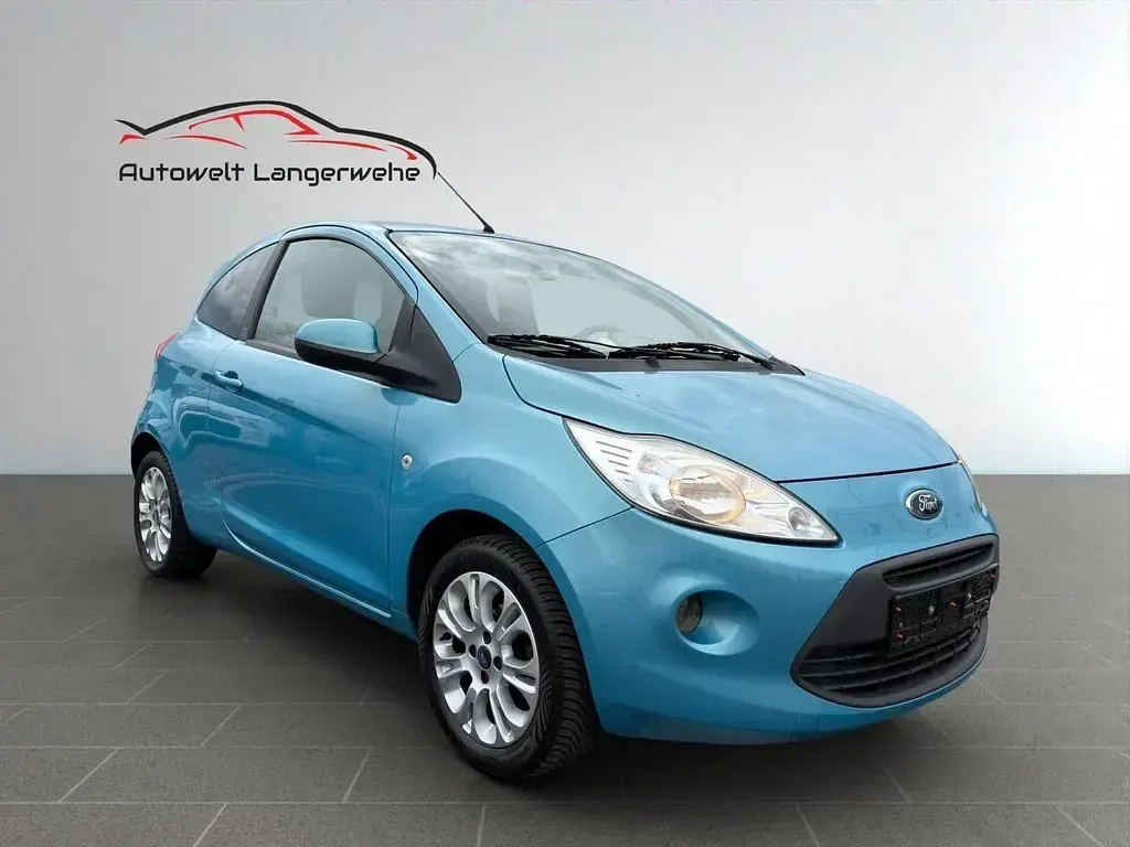 Gebraucht Ford Ka Titanium 69 PS (50 kW) 2009 Blau Kleinwagen