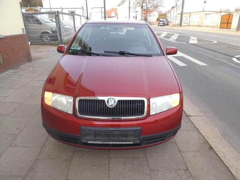 Gebraucht Skoda Fabia 75 PS (55 kW) 2005 Rot Limousine