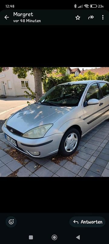 Silber Gebraucht 2003 Ford Focus Kombi | 850 € (Guter Preis) - Bild 1/4