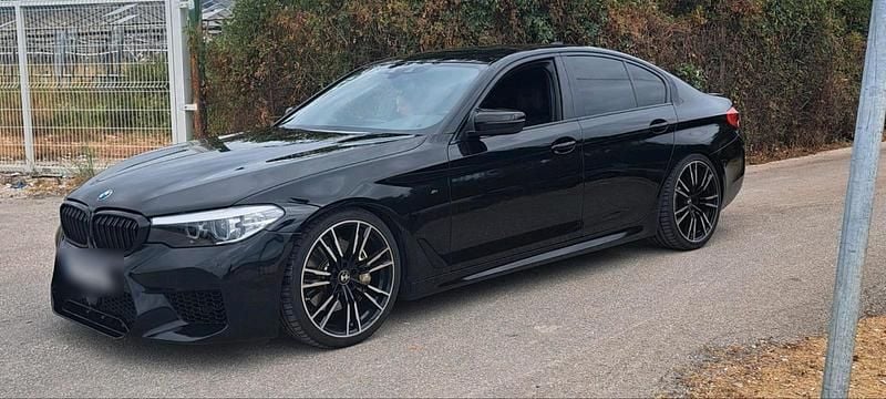 Schwarz Gebraucht 2017 BMW 520 Limousine | 23.000 € (Fairer Preis) - Bild 1/4