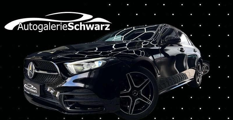 Amg nachtschwarz Gebraucht 2021 Mercedes A250 AMG Limousine | 22.490 € (Guter Preis) - Bild 1/3