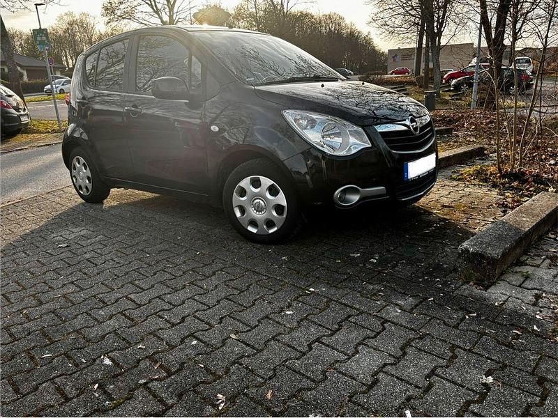 Gebraucht Opel Agila Edition 65 PS (47 kW) 2010 Schwarz Kleinwagen