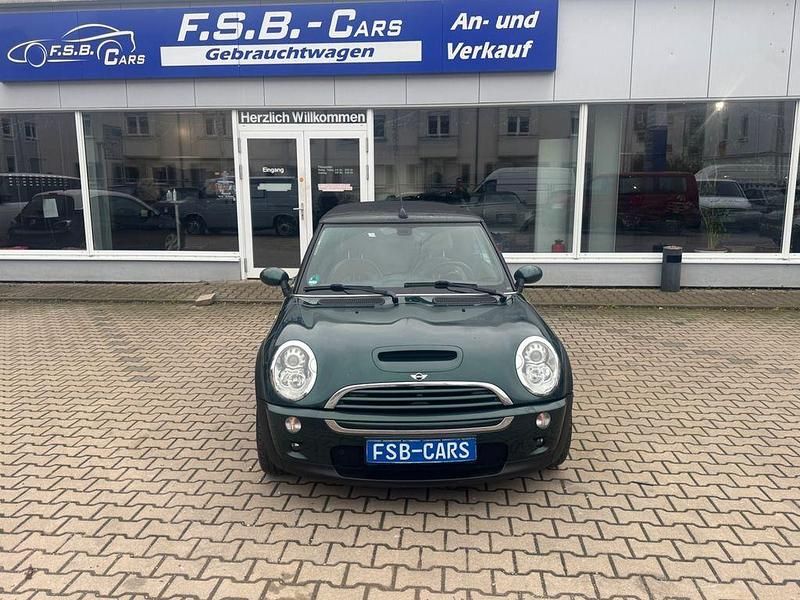 British racing green metallic Gebraucht 2007 Mini Cooper S Cabriolet Cabrio | 5.500 € (Teuer) - Bild 1/4